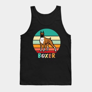 Vintage Retro Boxer Tank Top